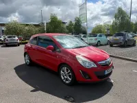 Używany Vauxhall Corsa Excite 100 KM (73 kW) 2011 Czerwony Hatchback