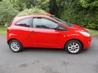Used Ford Ka Studio 69 HP (50 kW) 2014 Red Hatchback