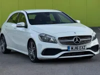 Used Mercedes A180 AMG line 2016 White Hatchback