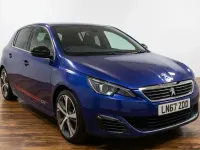 Begagnad Peugeot 308 GT 180 HK (132 kW) 2017 Blå Halvkombi