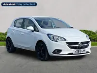 Used Vauxhall Corsa 75 HP (55 kW) 2019 White Hatchback
