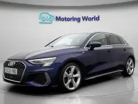 Used Audi A3 Sportback S-Line 110 HP (80 kW) 2023 Blue Hatchback