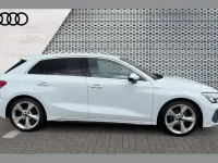 Used Audi A3 S-Line 147 HP (108 kW) 2023 White Sedan