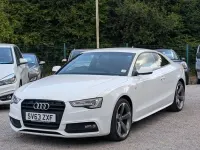 Used Audi A5 Black Edition 168 HP (123 kW) 2013 White Coupe