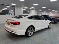 Used Audi A5 Sportback S-Line 190 HP (139 kW) 2017 White Hatchback