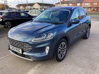 Begagnad Ford Kuga Titanium 2021 Blå SUV