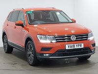 Used VW Tiguan Allspace SE 150 HP (110 kW) 2018 Orange SUV