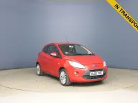 Used Ford Ka Zetec 69 HP (50 kW) 2015 Red Hatchback
