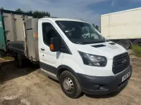 Used Ford Transit 170 HP (125 kW) 2016 White Cabriolet