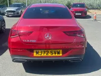 Used Mercedes CLA200 Executive 163 HP (119 kW) 2023 Red Coupe