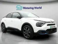 Usado Citroën e-C4 Shine 100 kW (136 CV) 2022 Blanco Utilitario