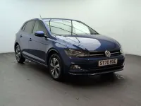 Used VW Polo Match 95 HP (69 kW) 2020 Blue Hatchback