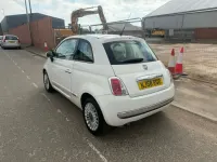 Usado Fiat 500 Lounge 69 HP (50 kW) 2008 Branco Citadino