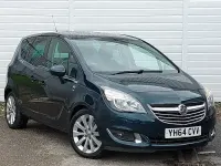 Used Vauxhall Meriva 140 HP (102 kW) 2014 Green MPV