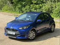 Used Toyota Yaris 116 HP (85 kW) 2022 Blue Hatchback
