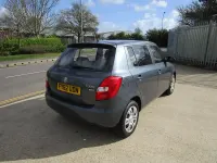 Used Skoda Fabia 90 HP (66 kW) 2012 Grey Hatchback