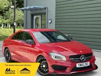 Used Mercedes CLA250 AMG 2015 Red Coupe