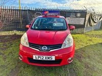 Used Nissan Note N-TEC 90 HP (66 kW) 2012 Red MPV