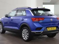 Used VW T-Roc SE 113 HP (83 kW) 2020 Blue SUV
