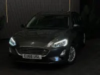 Used Ford Focus Titanium 125 HP (91 kW) 2018 Grey Hatchback