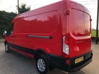 used Ford Transit 350 2.0 TDCi 130ps LWB L3 H2 TREND Van RACE RED EURO 6 LOW MILES