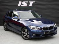 Used BMW 118 Sport Line 2018 Blue Hatchback