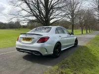 Used Mercedes C300 AMG line 2020 Silver Sedan