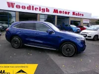 Used Mercedes EQC400 AMG Line Premium 300 kW (408 HP) 2023 Blue SUV
