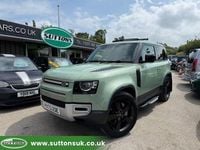 Used Land Rover Defender 75th Limited Edition 296 HP (217 kW) 2023 Green Estate