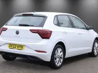 Used VW Polo Style 95 HP (69 kW) 2022 White Hatchback