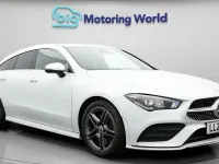 Used Mercedes CLA200 AMG line 163 HP (119 kW) 2022 White Coupe
