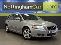 Used Volvo V50 SE Lux 150 HP (110 kW) 2011 Silver Estate