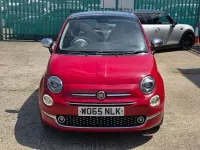 Used Fiat 500 Lounge 69 HP (50 kW) 2016 Red Hatchback