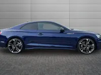 Used Audi A5 Black Edition 265 HP (194 kW) 2022 Navarra blue Coupe