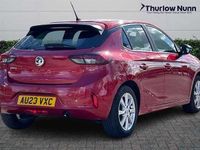 Used Vauxhall Corsa Design Edition 101 HP (74 kW) 2023 Crimson red Hatchback