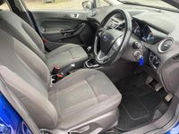 Used Ford Fiesta Zetec 2017 Blue Hatchback