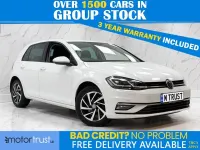 Used VW Golf VII Edition 115 HP (84 kW) 2019 White Hatchback