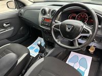 Used Dacia Sandero Ambiance 90 HP (66 kW) 2018 Blue Hatchback