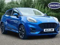 Używany Ford Puma ST-Line X 155 KM (114 kW) 2021 Niebieski SUV