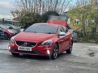 Used Volvo V40 R-Design 2015 Red Hatchback