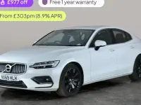 Used Volvo S60 Inscription 250 HP (183 kW) 2019 White Sedan