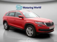 Used Skoda Kodiaq SE L 150 HP (110 kW) 2020 Red SUV