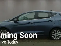 Begagnad Ford Fiesta Titanium 2019 Blå Halvkombi