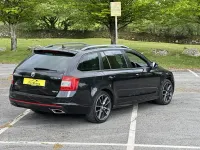 Begagnad Skoda Octavia vRS 150 HK (110 kW) 2015 Svart Halvkombi