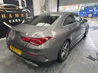 Used Mercedes CLA200 AMG line 163 HP (119 kW) 2019 Grey Coupe