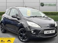 Used Ford Ka Zetec 69 HP (50 kW) 2016 Black Hatchback