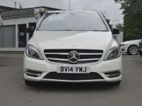 Used Mercedes B200 134 HP (98 kW) 2014 White Hatchback