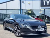 Used VW Arteon Elegance 240 HP (176 kW) 2018 Black Hatchback