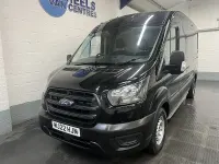 Used Ford Transit S 130 HP (95 kW) 2022 Black Van
