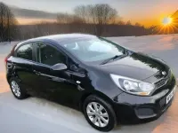 Used Kia Rio 85 HP (62 kW) 2014 Black Hatchback
